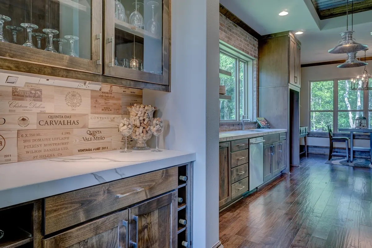 Modern kitchen flooring